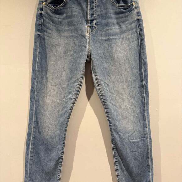 7 For All Mankind “Josefina” High Waist Jeans – Light Wash - Picture 1 of 4